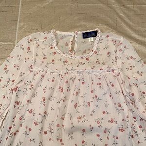 Blue Rain Floral Boutique Blouse